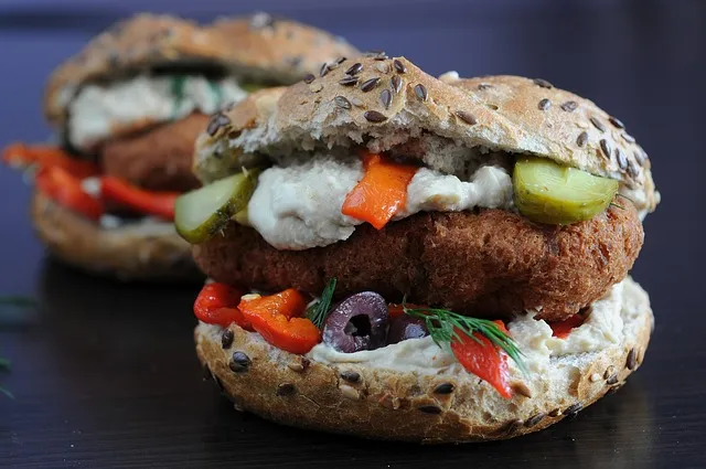 Hamburguesas de soja